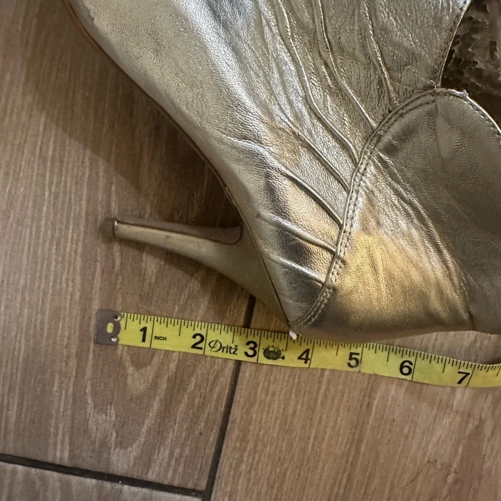 Gold Booties - Picture 2 of 4